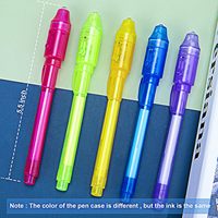 MagiArt Stylo UV invisible qui brille dans l'obscurité Marqueur d'écriture secret pour enfants Jeux de fête et projets de bricolage