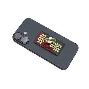 Anillo de Lujo para Teléfono Celular con Diseño Dorado y Cristal, Soporte para el Dedo - Product Image 3