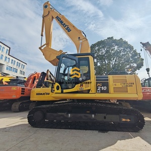 Excavadora de cadenas Komatsu PC210LC usada, 90% nueva, modelo 2020, en excelentes condiciones, con motor, bomba de engranajes y rodamientos, en venta. - Product Image 5