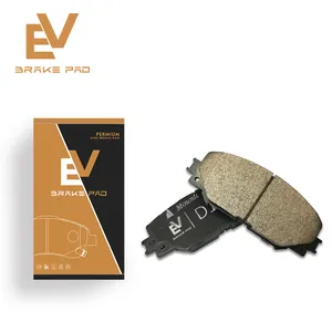 EV Auto Brake Pad D1210 mit staubfreier Widerstands temperatur Gute Qualität für die Bergstraße