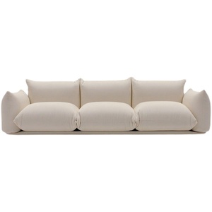 Ensemble de canapé moderne 3 places canapé de salon canapé blanc pain en peluche canapé <span class=keywords><strong>Marenco</strong></span> - Product Image 1