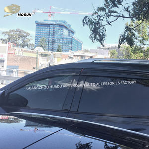 MOSUN Visor Jendela untuk NISSAN <span class=keywords><strong>PATHFINDER</strong></span> R52 2013-2022 Auto Vent Visor Pelindung Cuaca Deflektor Penahan Angin Penjaga Hujan - Product Image 1