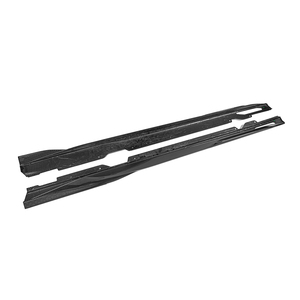 Faldas laterales estilo X para <span class=keywords><strong>BMW</strong></span> Serie <span class=keywords><strong>4</strong></span>, G26, <span class=keywords><strong>4D</strong></span>, fibra de carbono seca, extensión lateral - Product Image 2