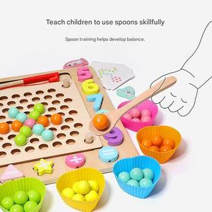 Jouets multifonctions les plus populaires 6 en 1 Clip Perles Magnétiques Pêche pour cultiver la capacité pratique - Product Image 6