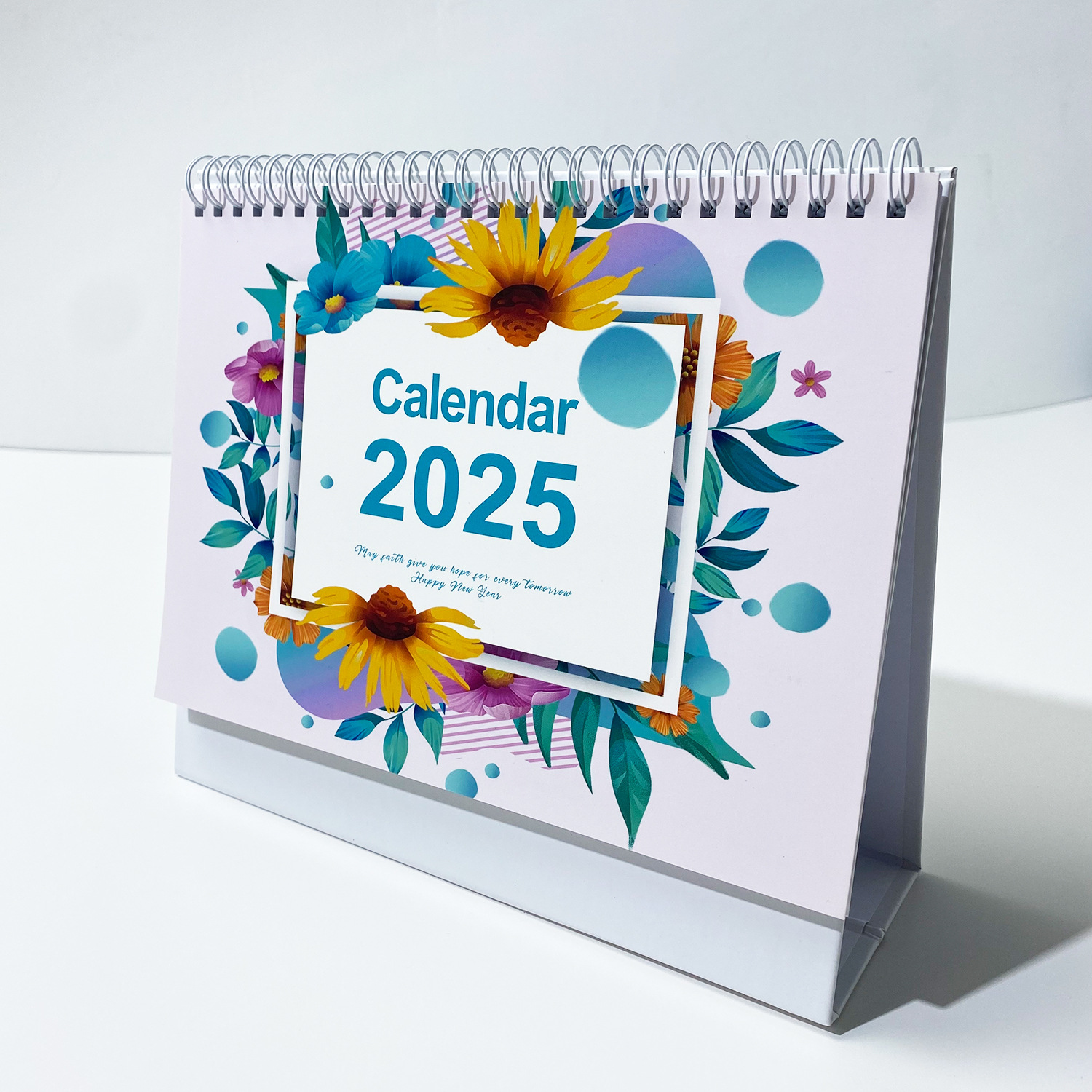 January-december 2025 - big flower style