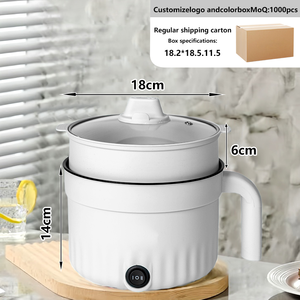 Poêle Électrique Durable pour la Maison avec Revêtement Antiadhésif, Capacité 1,8 L, Conception Circulaire, Idéale pour Hôtels (Vente en Gros) - Product Image 4