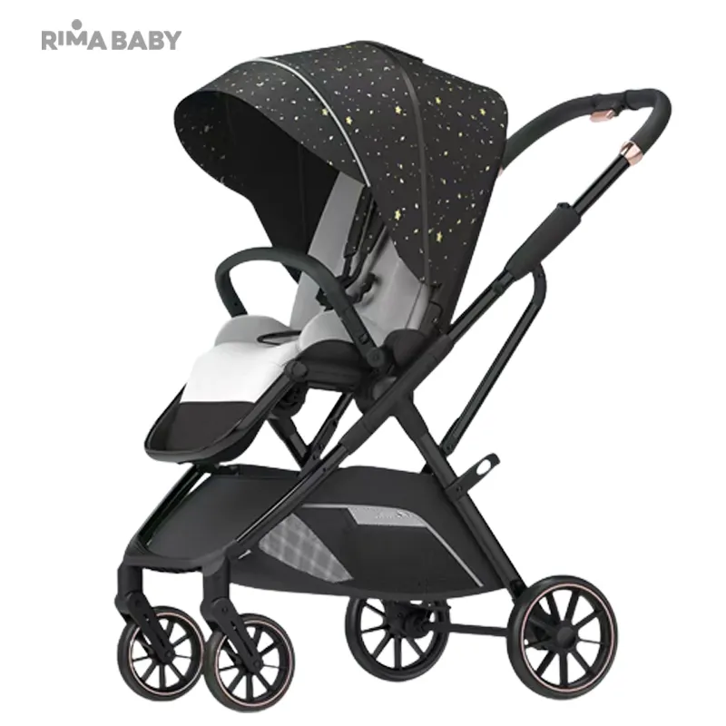 Hot Sale High Quality 3 in 1 baby stroller luxury high landscape poussette Multi-Functional baby pram baby strollers for travel