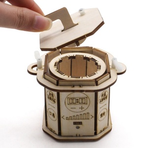 Juguetes de Ciencia <span class=keywords><strong>y</strong></span> Construcción, Modelo de Olla a Presión Educativo para Niños de <span class=keywords><strong>Primaria</strong></span> <span class=keywords><strong>y</strong></span> <span class=keywords><strong>Secundaria</strong></span> de 4 a 9 Años, Unisex, de Madera - Product Image 1