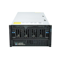 Boîtier de serveur GPU en rack 6U 8*4090 baies EATX4 châssis de serveur 6GPU ventilateur de refroidissement plastique ABS Port avant USB Applications informatiques