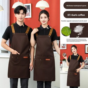 Tùy chỉnh in vải BIB Tạp dề không thấm nước và oilproof nhà bếp quảng cáo Quà Tặng bảo hộ lao động chống bụi bẩn cho đám cưới - Product Image 5