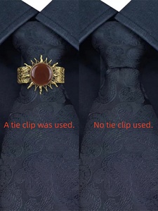 Luxury <strong>Tie</strong> Slide Bohemian Business Neckwear Accessories Western Wedding <strong>Tie</strong> Jewelry Antique Gold Scarf Ring for <strong>Men</strong> <strong>Tie</strong> Clip - Product Image 2
