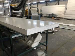 Panneau sandwich métallique à haute isolation thermique avec résistance au feu et à l'eau pour l'utilisation en entrepôt frigorifique pharmaceutique et en entrepôt général - Product Image 2