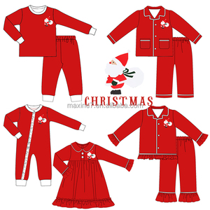 Di alta qualità per ragazze invernali abbigliamento Peter Pan collare natale pigiama per ragazze pigiama <span class=keywords><strong>da</strong></span> notte Set di pigiami fratelli - Product Image 3