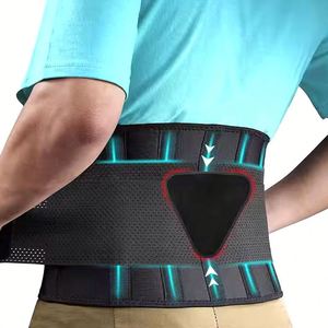 Cinturón de Soporte Lumbar con Diseño de Malla Transpirable y Flexible, para Alivio del Dolor de Hernia Discal, Ciática y Escoliosis - Product Image 3