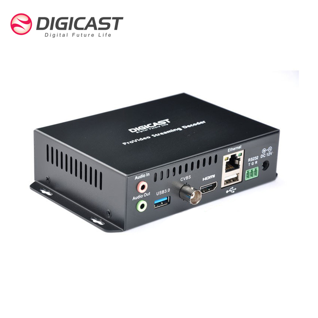 DMB-8800B Decoder IPTV Home Digital TV Video Decoder With RTMP HDCP HD 1080P SDI Video IP Encoder Decoder