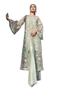 Salwar Kameez Pakistaní de Marca para Mujer, Ropa Casual, Mezcla de Algodón y Seda por AJM - Product Image 5