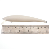 Leurre de pêche Minnow dur non peint, processus d'électrodéposition, 120mm/13g, pour pêche en surface