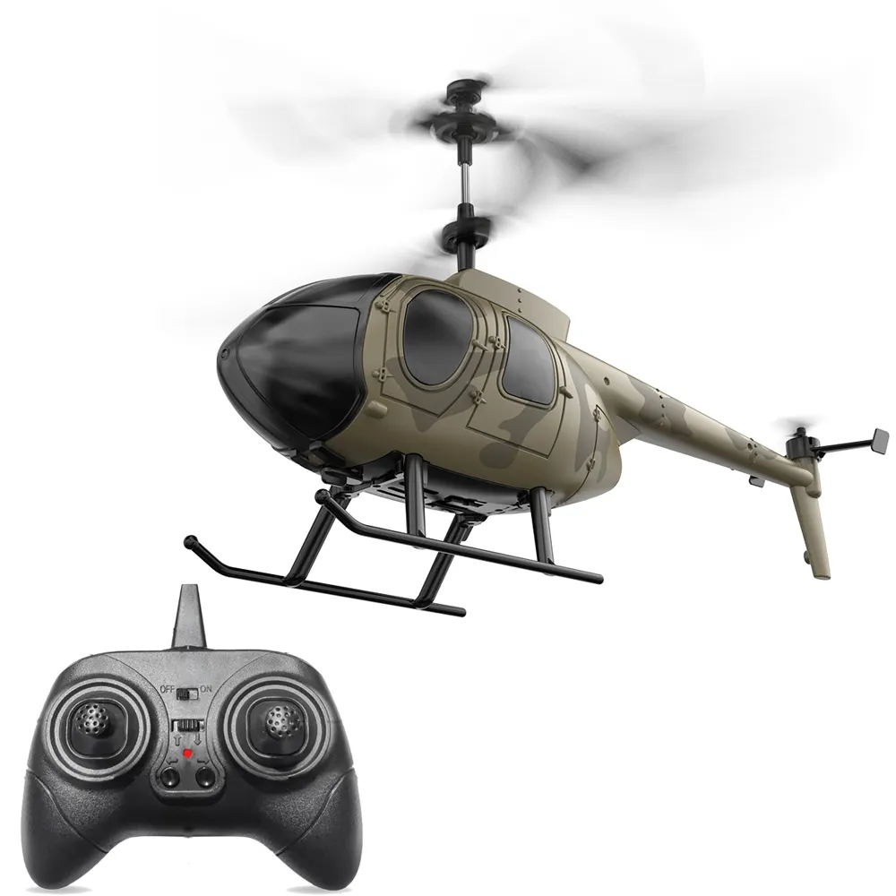 6 As Elektronische Gyroscoop Kleine 3.5 Ch Kinderen Vliegende Speelgoed Militaire Rc Helikopter