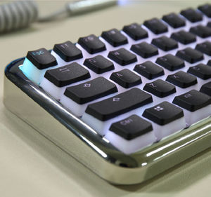 Keycap en PBT personnalisé, créatif, personnalisable, translucide, rose brume, petit, à <span class=keywords><strong>double</strong></span> peau, pour clavier mécanique, crème de pudding au <span class=keywords><strong>lait</strong></span>, gelée - Product Image 2