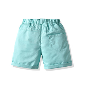 Conjunto de Ropa de Verano para Niños, Pantalones Vaqueros Elegantes y Frescos Estilo Hawaiano para Bebés con Pantalones Cortos de China - Product Image 5