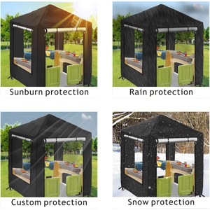 Cubierta Protectora Impermeable para Patio Trasero, de Oxford 210D, para Casa de Juegos <span class=keywords><strong>Infantil</strong></span>, Protección Contra el Polvo, Artículos para el Hogar - Product Image 5
