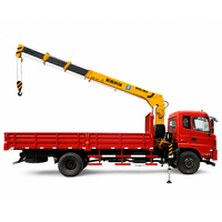 Camion-grue à plateforme hydraulique télécommandé HAOY de 6,3 tonnes