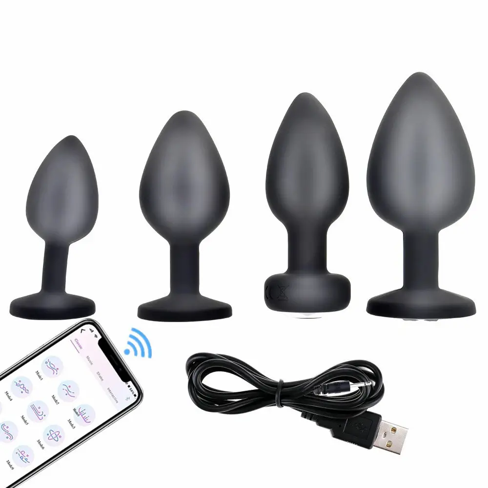 Plugue anal elétrico de 10 velocidades para homens e mulheres, vibrador de clitóris e estimulador de clitóris, massageador de próstata, com controle remoto
