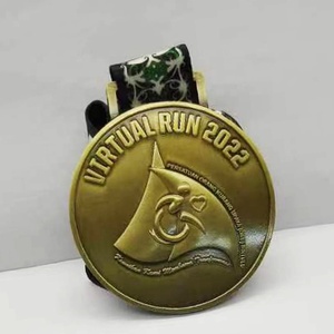 Lo <span class=keywords><strong>smalto</strong></span> morbido <span class=keywords><strong>giallo</strong></span> Premium aumenta i medaglioni del premio sportivo della maratona nazionale - Product Image 5