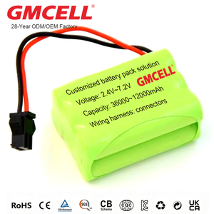 Paquete de baterías Ni-MH de 7.2V 6S1P/2P/3P/4P/6P AAA/AA/C/D recargables para bomba de infusión, monitor, herramientas eléctricas - Product Image 3