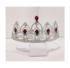 New arrived Fashionable Fashion Bridal Crown Wholesale Pageant Crowns and Tiaras Wedding Hair Accessories Wedding Tiara