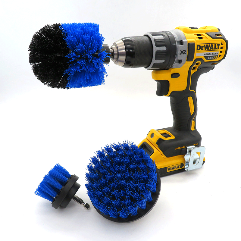 3Pieces Medium Brush Power Scrubber Cleaning
