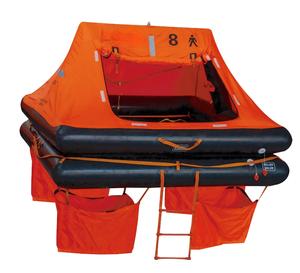 Radeau de sauvetage d'urgence pour bateau marin, série <span class=keywords><strong>ATOB</strong></span>, 6 à 35 personnes, type à lancer - Product Image 6