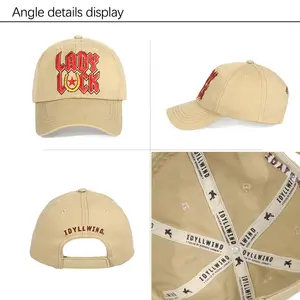 Customised Embroidery Stitch Low Profile Baseball Caps Curved Visor Gorras Embroidery Cycling Hats Vintage Baseball Sports Caps