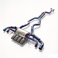 Pièces de performance automobile pour BMW Série 3 G20 M340i XDrive, système d'échappement Catback en alliage de titane OEM, modification du silencieux de course