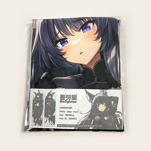 Dakimakura Personnage d'anime <span class=keywords><strong>Doujin</strong></span> Fermeture éclair Écologique Non toxique Style vintage 100% Polyester Housse de coussin - Product Image 2