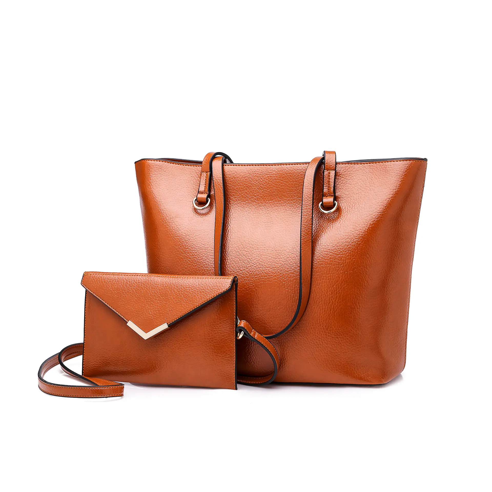 Angedanlia оптовая продажа дамских сумок Европейская и американская мода женская сумка и кошелек 3 в 1 комплект сумок