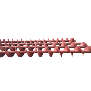 Nieuwe fabrieksgemaakte gepersonaliseerde roestvrijstalen spiraaltransporteurschacht, duurzaam met kogellagers, regelbare snelheid, 100 kg draagvermogen, 220V/380V - Product Image 2