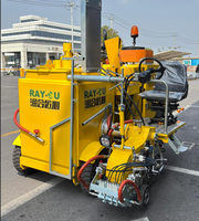 Machine professionnelle d'extrusion thermoplastique MYL-200TE pour la construction de lignes vibrantes et de bandes de signalisation routière