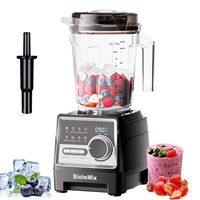Machine à milk-shake à affichage intelligent 2.6L Machine de cuisson multifonctionnelle à 5 vitesses de grande capacité Blender Wall Breaking Machine