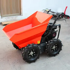 Ce được phê duyệt 300kg điện trang web khí barrow bánh xe cơ giới điện mini Dumper Sản xuất tại Trung Quốc