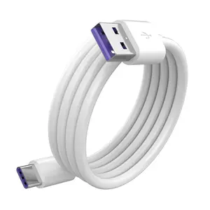 Kabel Data USB mikro, kabel Data USB mikro 5A, pengisian cepat, kabel tipe-c untuk Huawei untuk Xiaomi
