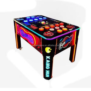 XINWA Naughty Beans Machine à monnayeur en acier inoxydable pour 2 joueurs, jeu de frappe de boutons, entraînement de vitesse, sport parent-enfant pour enfants - Product Image 2