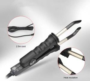 Alisador de cabelo para ondulação, mini conector de calor profissional, chapinha, alisador de cabelo, para extensões de cabelo de queratina, venda imperdível - Product Image 5