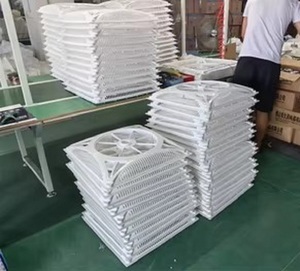 Venta al por mayor eléctrico 14 pulgadas 600*600 LED ventilador de techo Control remoto Control mecánico bajo ruido techo ventilación aire de escape - Product Image 4