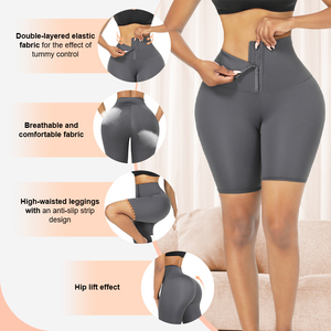 Pour les clients professionnels HEXIN PROMO EXCEPTIONNELLE Culottes gainantes pour femmes, effet rehausseur de <span class=keywords><strong>fesses</strong></span>, contrôle du ventre, amincissantes, type short - Product Image 3