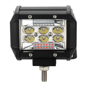 Led Fog Lamp 4inc 20W Spot Beam Led Work Light Bar Flashing Strobe Working lamp For Car ATV Offraod Boat