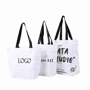 Custom Logo Printed Woven Handbag with PP Fabric & Rope Handle Colorful Customizable Shopping Gift Bag for Exhibition Activities - Product Image 1