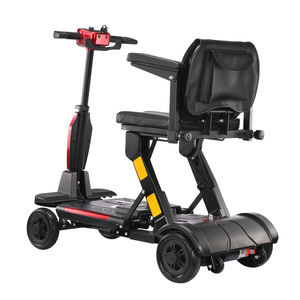 Patinete Eléctrico Plegable Automático de 4 Ruedas para Exteriores, el Más Vendido de 2025, Portátil con Asiento para Adultos con Movilidad Reducida - Product Image 5