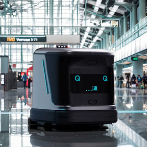 Commercial Industrial Robotic Vacuum Cleaner and Mopping Cleaning Robot for Shopping Malls Airports Workshops Warehouses GQYG - Product Image 1