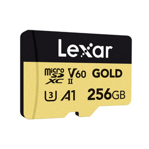 Carte mémoire TF professionnelle Schede Gold Series LMSGOLD256G 128 Go 256 Go en plastique pour appareils mobiles et GPS LMSGOLD128G-BNNNG, LMSGOL - Product Image 1
